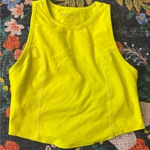Beyond Yoga Women's Yellow Tank Top